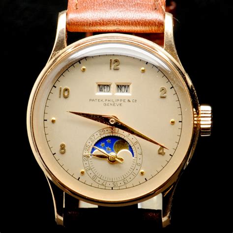 vintage patek philippe moonphase|patek philippe annual calendar moonphase.